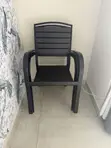 Orca Deco Black Metal Square Table with 4 Chairs - 4