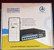 8-Port AI Smart PoE Switch - Cloud Managed - 1