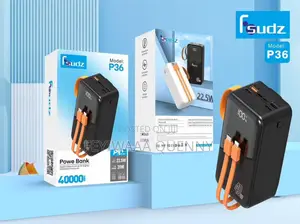 Fsudz Power Bank Model P36 40000mAh