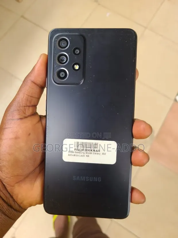 Samsung Galaxy A52 5G 128GB Black - 1