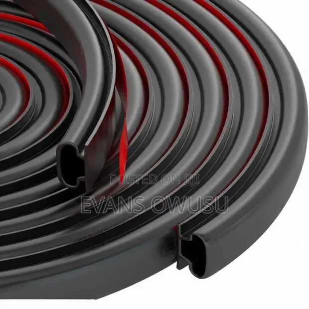 Brand New Self-Adhesive D Shape Door Seal Stripping - 1