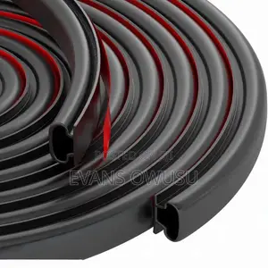 Brand New Self-Adhesive D Shape Door Seal Stripping