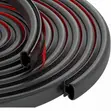 Brand New Self-Adhesive D Shape Door Seal Stripping - 1