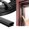 Brand New Self-Adhesive D Shape Door Seal Stripping - 3