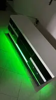 White TV Stand - 2