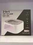 2-in-1 LED/UV Nail Lamp Sun S20 Rechargeable - 1