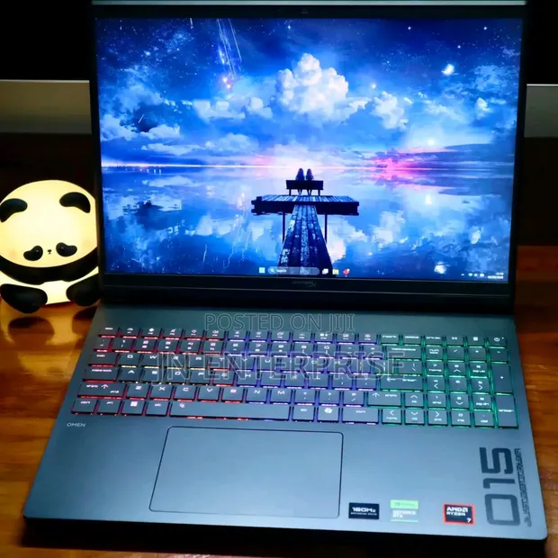 New HP Omen 15t Gaming Laptop - Ryzen 7, 16GB RAM, 1TB SSD - 1