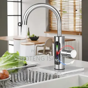 Instant Electric Heater Faucet - Stainless Steel