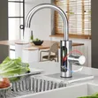 Instant Electric Heater Faucet - Stainless Steel - 1