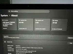 HP Victus 15 Laptop - 32GB RAM, Ryzen 7, RTX 4050
