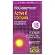 Natural Factors BioCoenzymated Active B Complex, 60 Vegetarian Caps - 1
