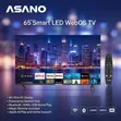 ASANO 65" Smart LED WebOS TV - Ultra HD - 3