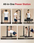 JOROTO Power Tower - Foldable, Adjustable - 2