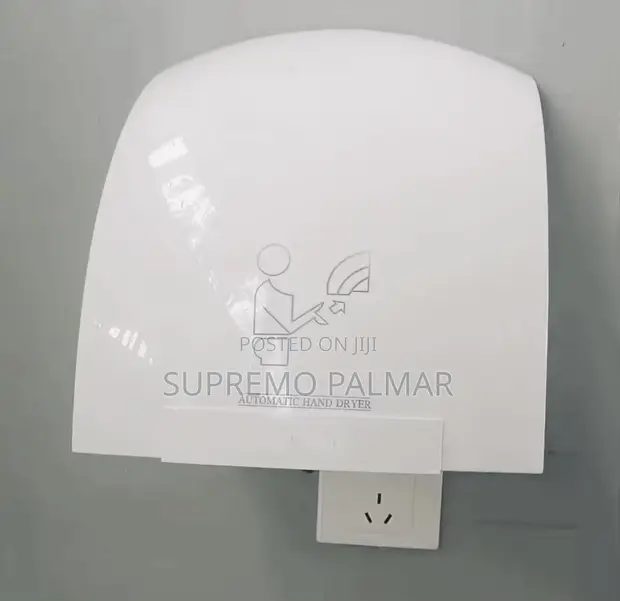 Automatic Hand Dryer, 1200W, White - 1