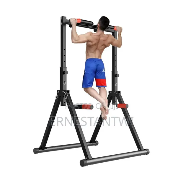DOBESTS Foldable Adjustable Power Tower - 1