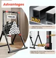 DOBESTS Foldable Adjustable Power Tower - 5