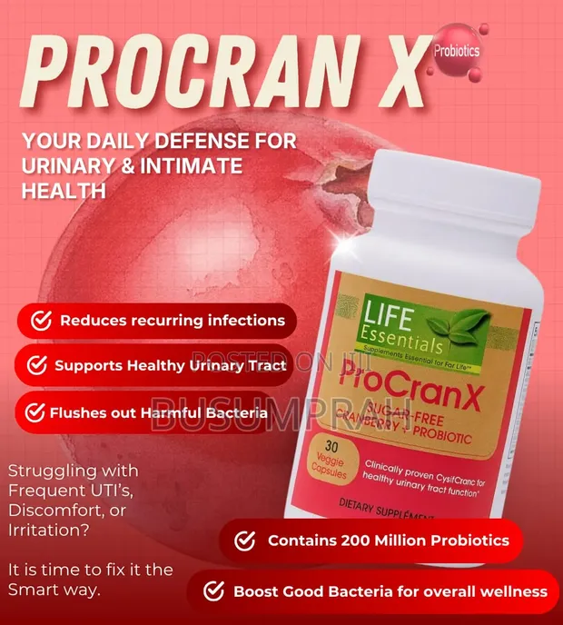 ProCranX Sugar-Free Cranberry + Probiotic Capsules - 1