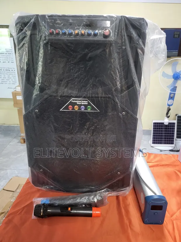 Solar Public Address System with Wireless Microphones - 1