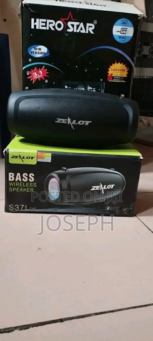 Zealot Super Bass Bluetooth Speakers - 1