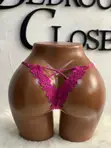 Ladies Cotton & Crochet G-String - 2