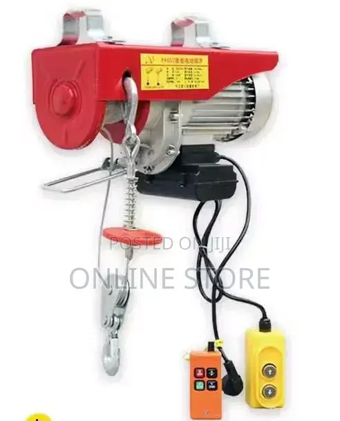 220V Mini Electric Hoist/Winch Lifter - 1