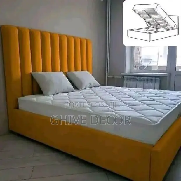 Queen Size Bed Frame - Wood-Mode - 1