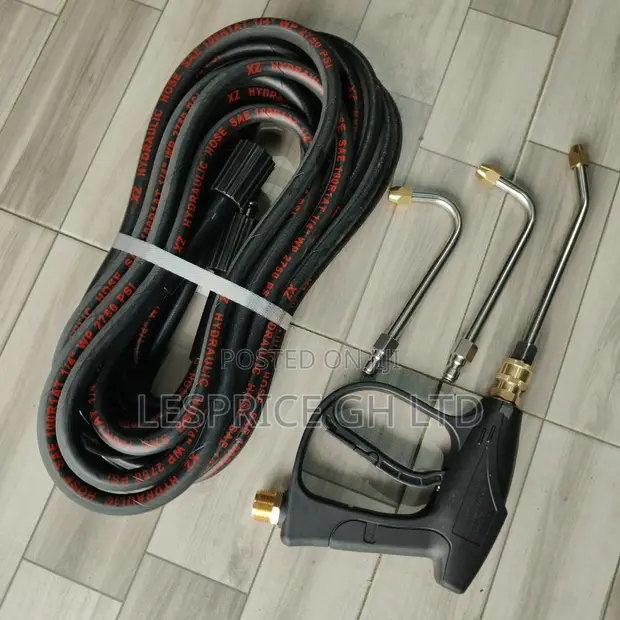 Pressure Washer Hose with Gun and Nozzle (10mm) - 1