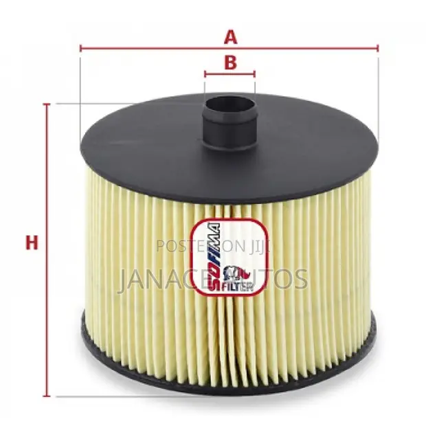 Purflux C489 Diesel Fuel Filter Insert - 1