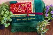 Personalized Prayer Mat Shawl - Premium Gold Print - 5