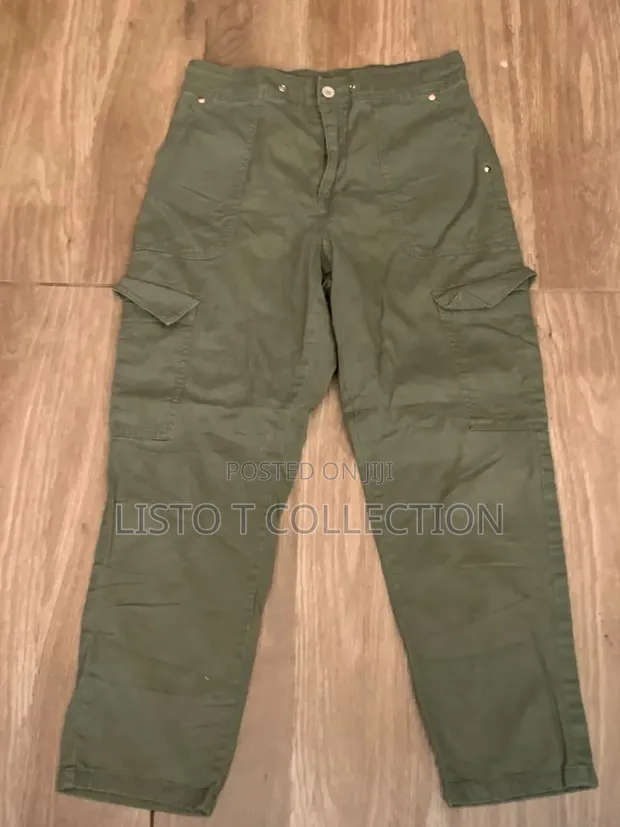 Cargo Pants with Side Pockets - 1