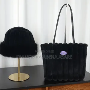 Ladies Tote Bag and Hat Set