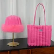 Ladies Tote Bag and Hat Set - 2