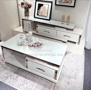 Luxury Center Table with TV Stand Set