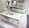 Luxury Center Table with TV Stand Set - 1