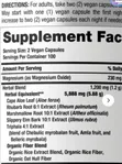 Horbaach Magnesium 230mg with Aloe, Slippery Elm, Marshmallow, Amla - 200 Caps - 2