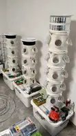 All-in-One Hydroponic Tower - 16 Pot Vertical Farming Kit - 3