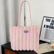 Ladies Fluffy Tote Bag - 4