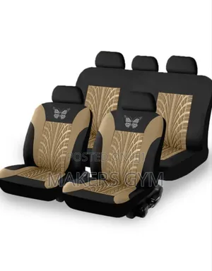 9-Piece Universal Car Seat Cover Set (Mixed Colour)