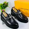 Louis Vuitton Black Leather Chunky Men's Shoes - 1