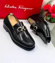 Salvatore Ferragamo Black Leather Loafers - 2