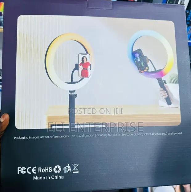 Mohrim MJ38 RGB 38cm LED Ring Light Kit - 1