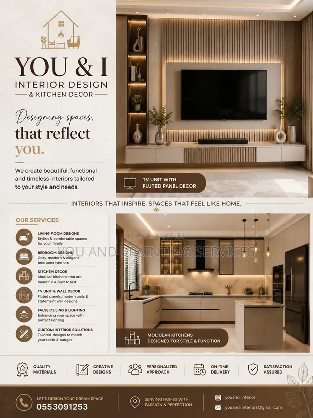 TV Console and Kitchen Installation Services - 1