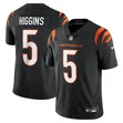 Original Nike Tee Higgins Black Jersey #5 - 1