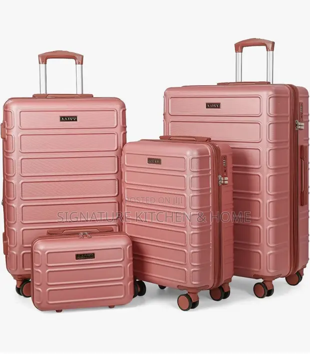4 Piece Expandable Luggage Set - 1