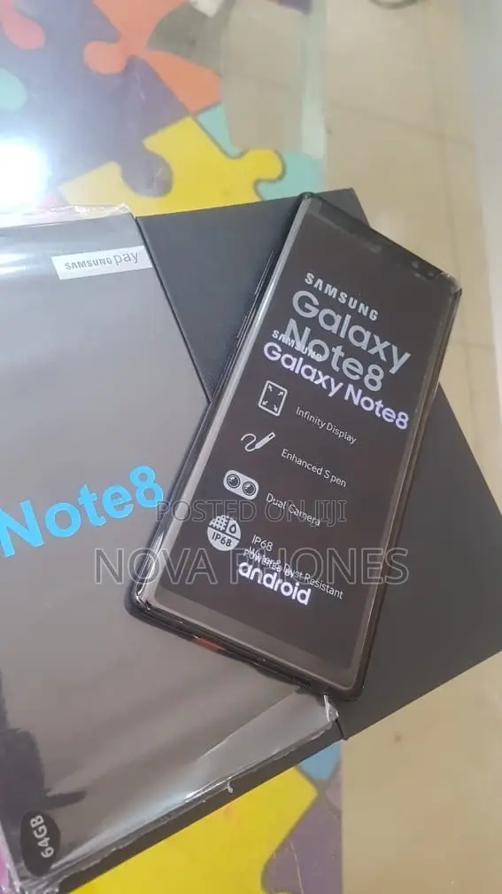 New Samsung Galaxy Note 8 64GB Black - 1