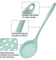 High Heat Silicone Skimmer Cooking Spoon - 2