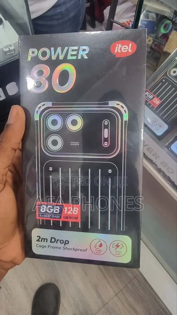 New Itel Power 80 128GB Black - 1