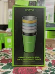 Oraimo Solid Stow 6 Stainless Steel Drinking Cups - 6-in-1 - 3