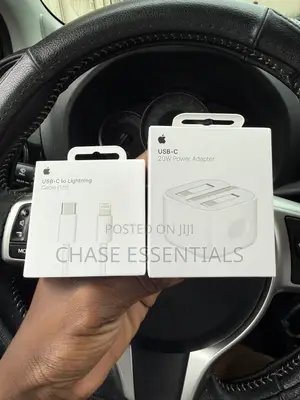 Original Apple 20W UK Charger + 1m Lightning Cable