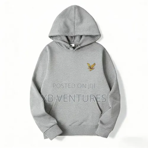 Golden Eagle Embroidery Hoodie - 1